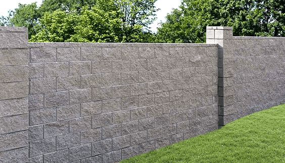 Concrete and cement walls offering lasting durability and also providing enhanced privacy and effective soundproofing for your outdoor environment.